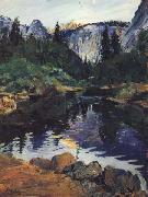 karl yens Yosemite oil painting